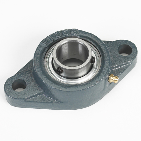 CLESCO 1 3/8 In Bore-Set Screw Type Mounted Ball Bearing-Flange, F2Cm-Bs-137 F2CM-BS-137